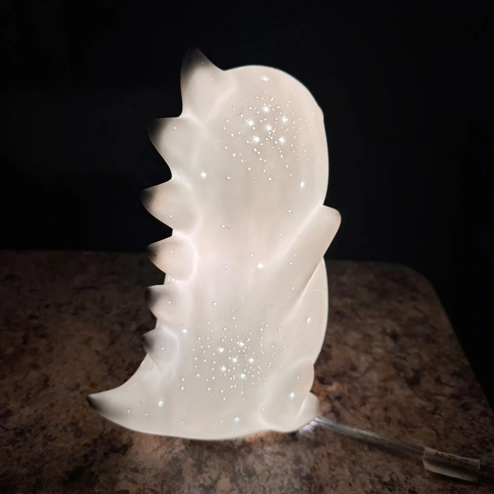 Kids Dinosaur Night Light Lamp Sft White Glow Bedroom Nursery Decor‎ Accent LED